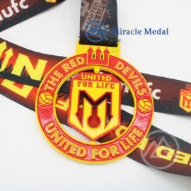 Custom Spin Medals Spray Painted Color Medals
