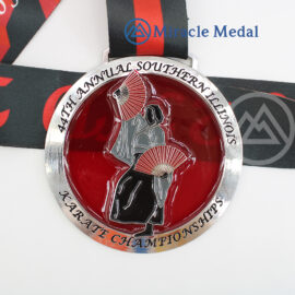 Custom Translucent Paint Medals with your logo and design