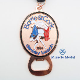 Custom Bottle Opener Medals with No Minimum Quantity